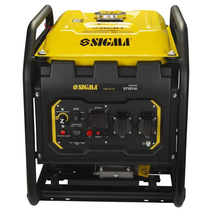 Генератор инверторный SIGMA 4.0/4.5 кВт 12 л Ручной запуск (5710741)