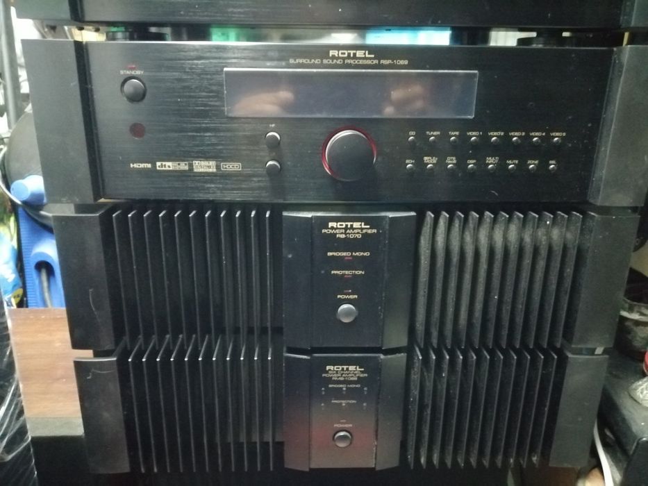 Aparelhagem Rotel de topo