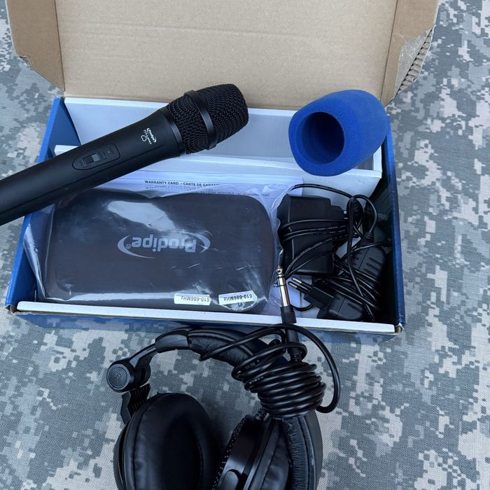 Мікрофон Навушники Стійка Prodipe TT100 Solo UHF