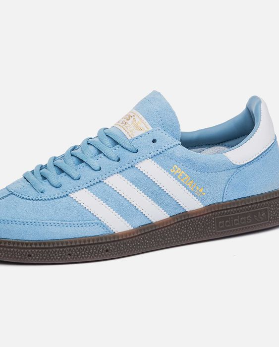 Мужские кроссовки Adidas Spezial "White-Blue" 1. Размеры 41-45