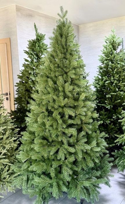 choinka sztuczna sosna 3d 100% full pe premium 220 cm jak żywa