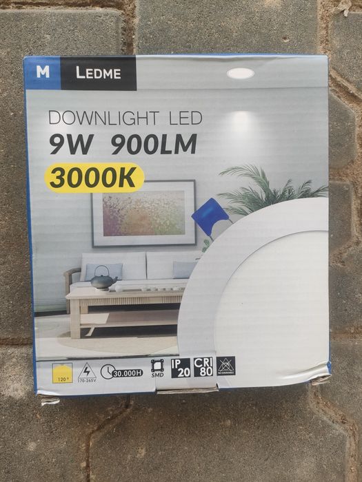 Luz de Teto LED 6W / 9W / 12W