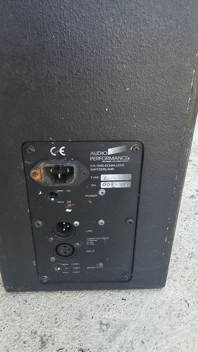 Sistema Hi-Fi Audio Performance (Colunas + Subwoofer) - Para Restauro