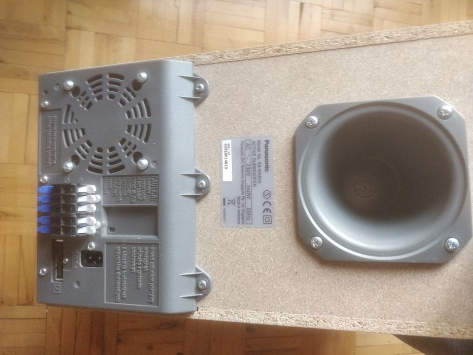 Głośniki domowe Panasonic subwoofer
