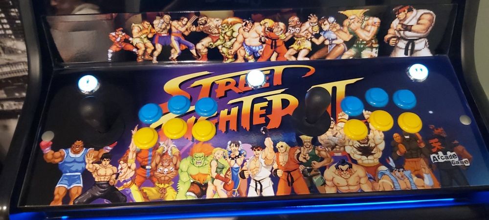 Máquina Arcade Decor Street Fighter II