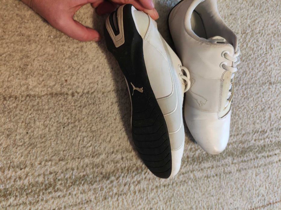 buty PUMA rozmiar 37 na biały tydzień komunia