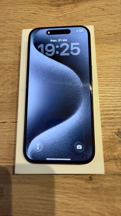 Iphone 15 pro 128gb titanium blue