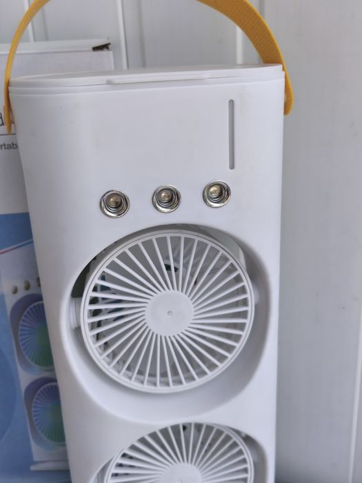Вентилятор настільний подвійний з охолодженням Double-ended Spray Fan