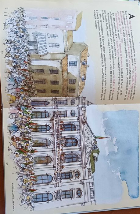 História cronológica do meu Portugal  - livro a