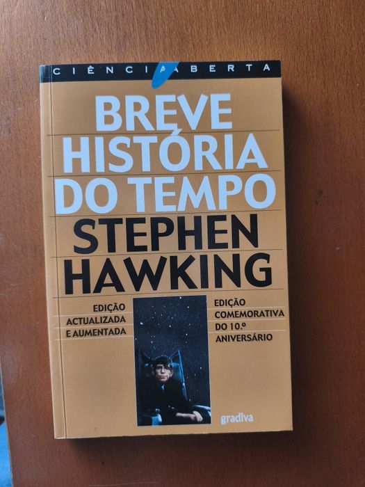 Livro "Breve história do tempo"