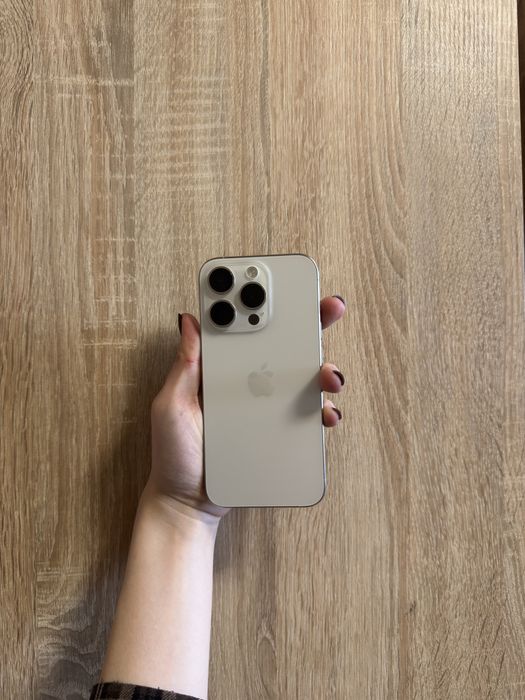 IPhone 15 Pro White Titanium 128