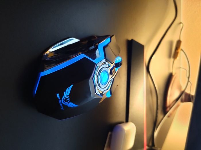 ZERODATE T30 --- Rato Rgb a Bateria
