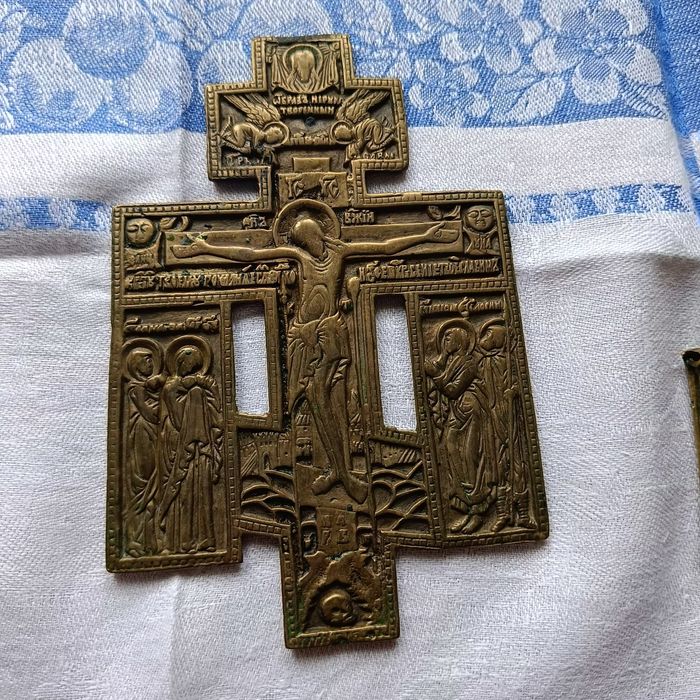 Старобрядческий киотный меньший  крест