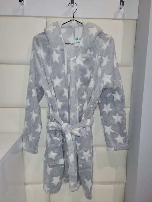 Szlafrok damski szary