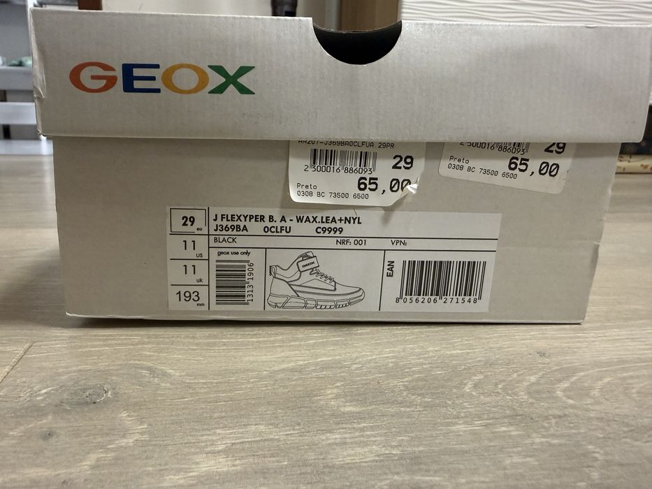 Botas Geox Novas 29