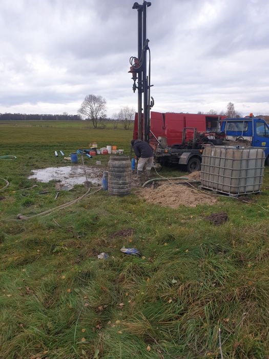 Wiercenie studni głębinowych. Studnie Giżycko