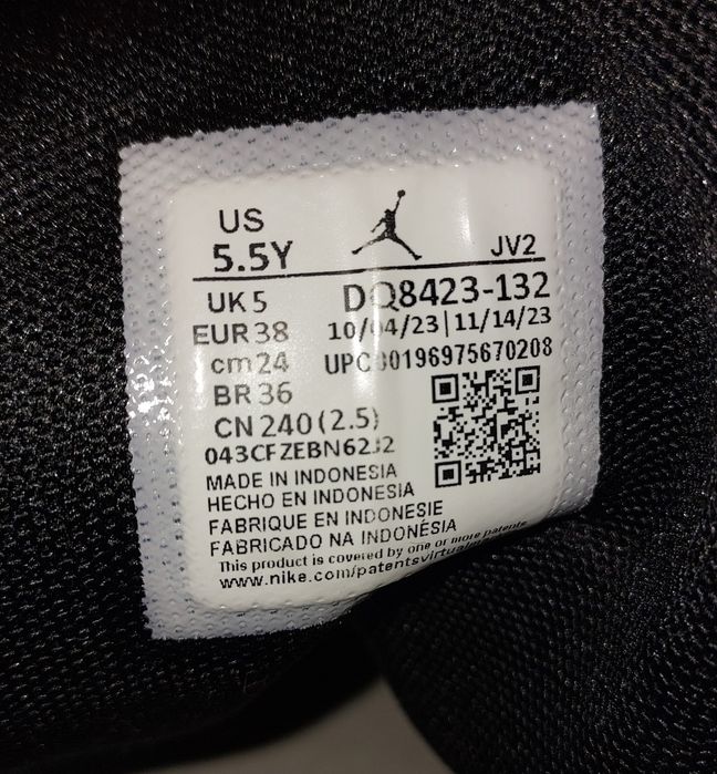 Nike Air Jordan Usadas Tam. 38