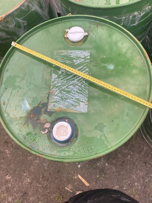 Бочка залізна, пластикова зсередини