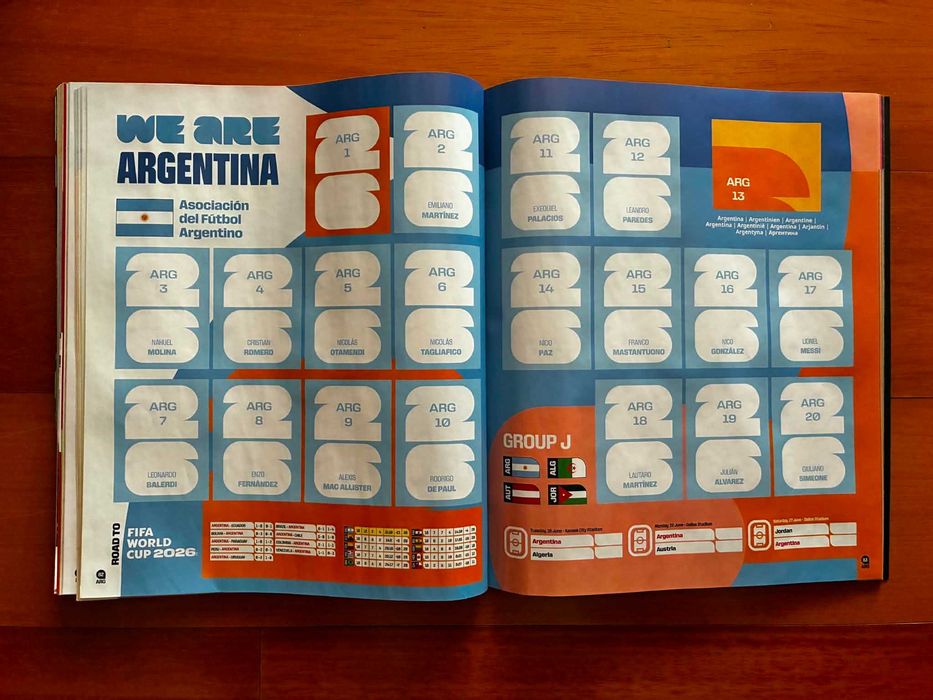 Caderneta FIFA World Cup 2026 Panini