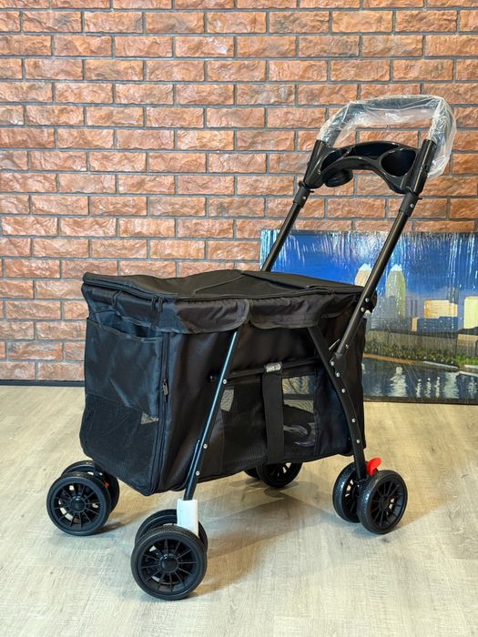 Візочок для виставки, зооколяска, зі столиком, коляска для собак, кота