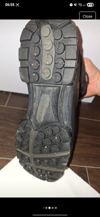 Buty Bates EU 47,5 EU47,5 czarne skóra