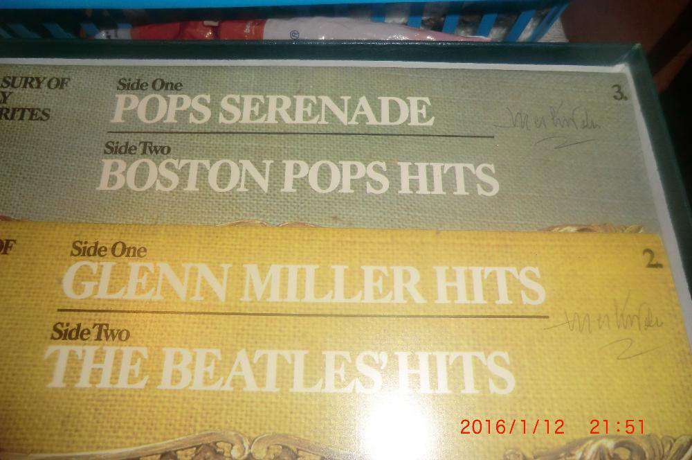 9 discos vinil anos 1960