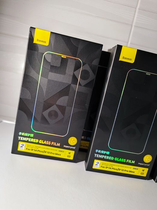 Apple iPhone 13 Pro Max / iPhone 14 Plus Baseus. 2 скла із сіточкою