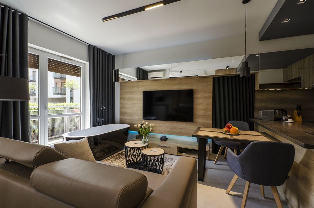 Apartament z Jacuzzi mieszkanie na doby na godziny noclegi, klima.