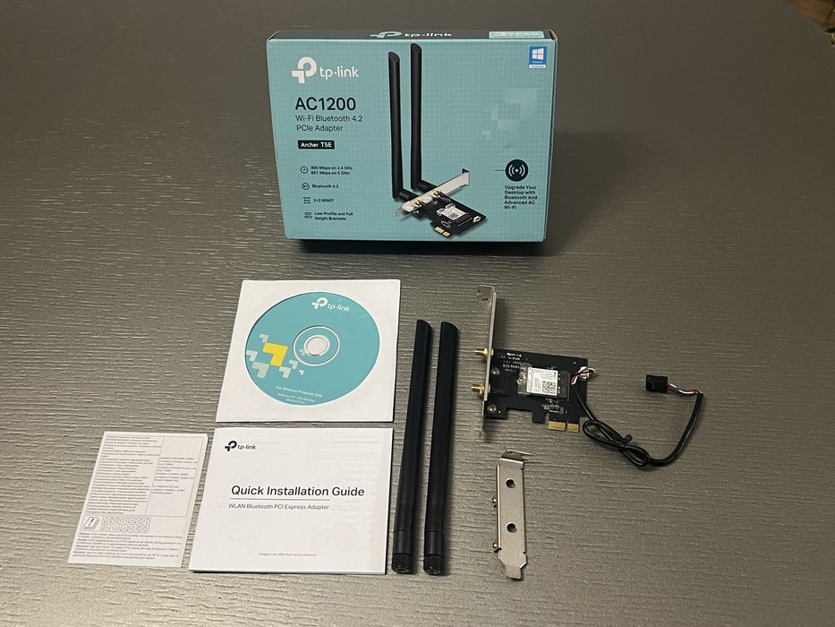 TP-Link Archer T5E PCI Network Card – AC1200 Bluetooth64740903135234121