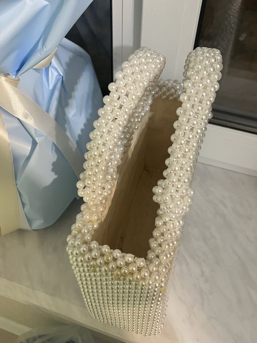 Сумка з перлин ручна робота