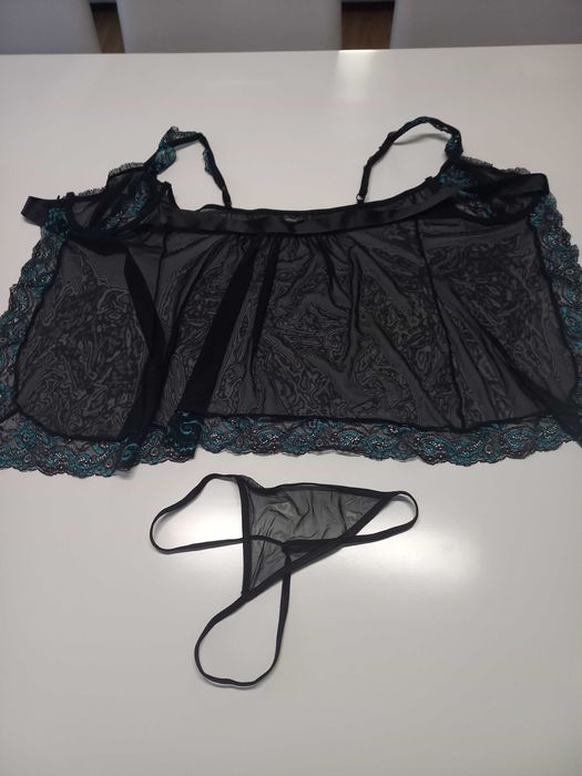 Koszulka halka  Obsessive M czarna