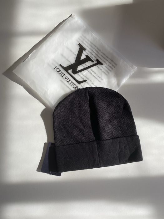 gorro louis vuitton preto