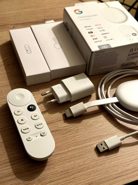 Chromecast 4 HD Przystawka Smart TV