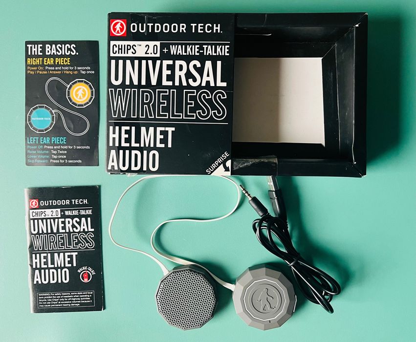 Outdoor Tech Chips 2.0 słuchawki sportowe Bluetooth do kasku