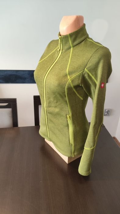 bluza Engelbert Strauss Functional Sweat Jacket Melange dzianinowa
