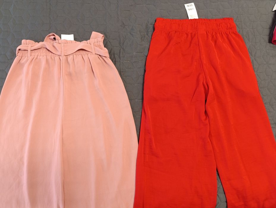 Штани широкі, Stradivarius S, Esmara XS