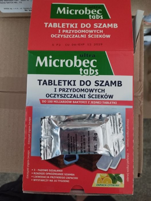 Microbec tabletki do szamba