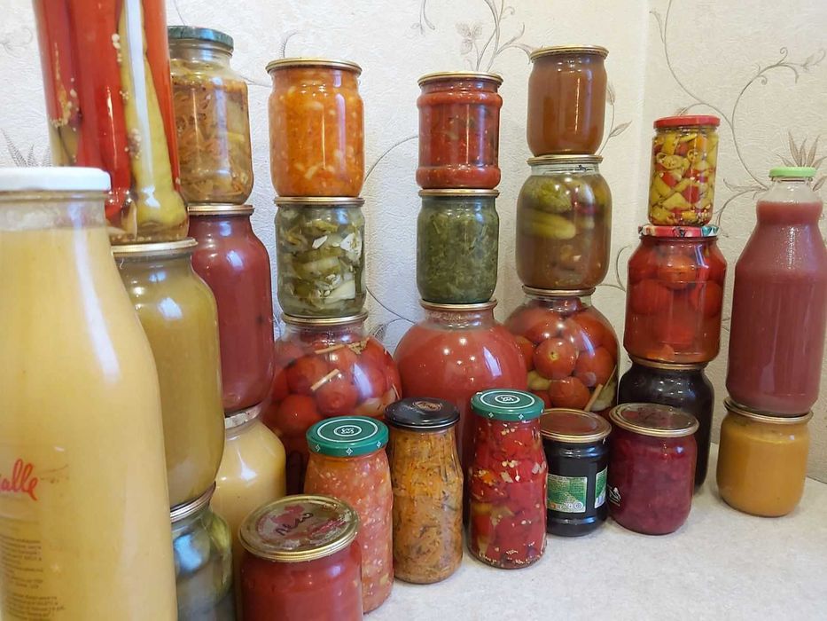 Огурцы с кетчупом Чили (острые) 2025г, домашняя консервация в наличии