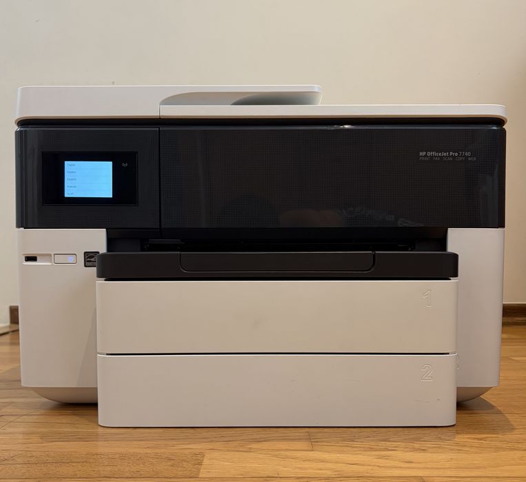 HP OfficeJet Pro 7740 (Imprime e Digitaliza A3) - Como Nova