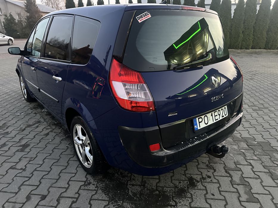 Renault Scenic 1,5 diesel 7-osób hak alu klima