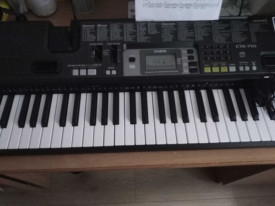 organy casio ctk710