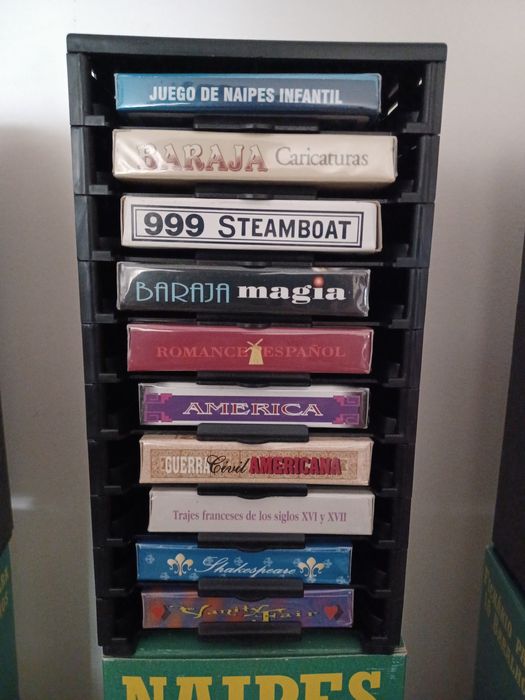 Coleção completa "NAIPES - O fascinante Mundo dos Jogos de Cartas"