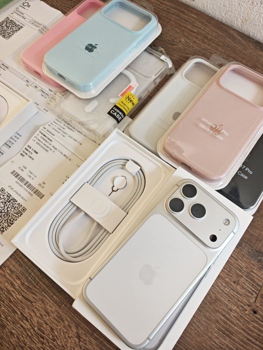 iPhone 17 Pro 6.3"256GB Azul/Silver Seminovo C/Garantia Aceito Retomas