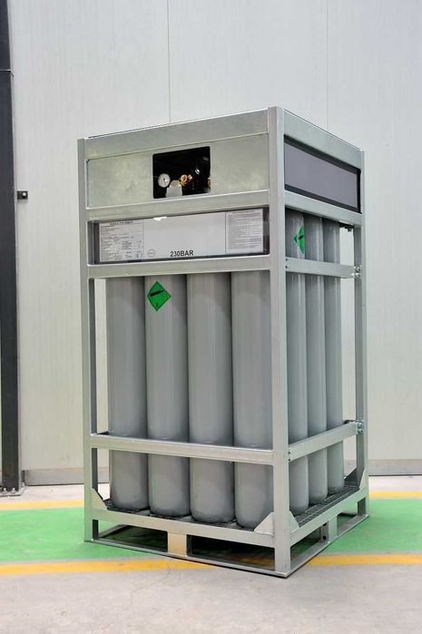 Wiązka butlowa na gazy techniczne CO2/Argon/Tlen/Azot/Wodór