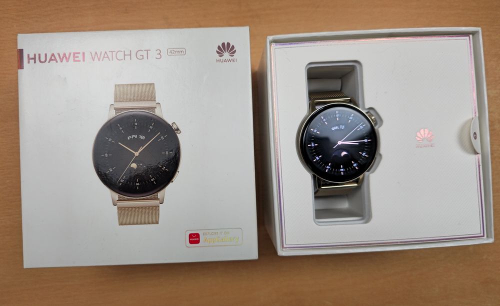HUAWEI Watch GT3 Elegant 42mm unissexo - bracelete NUNCA USADA