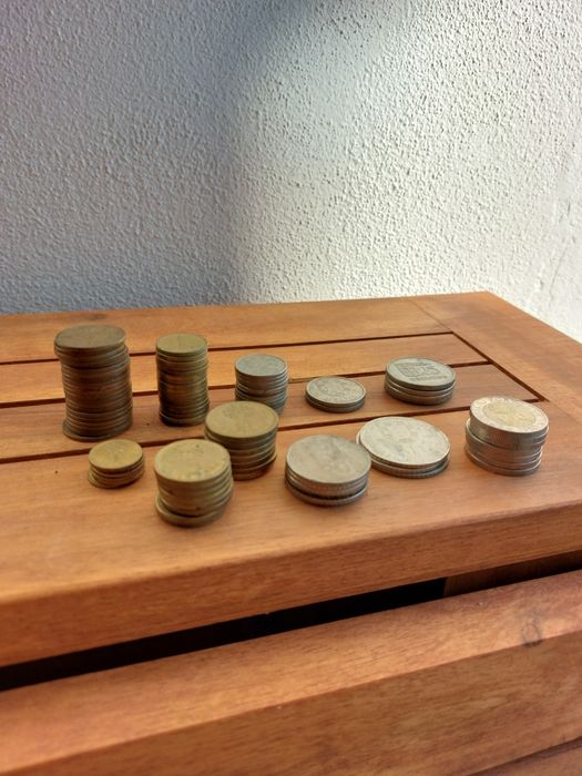 Moedas Escudo 1973 a 1998