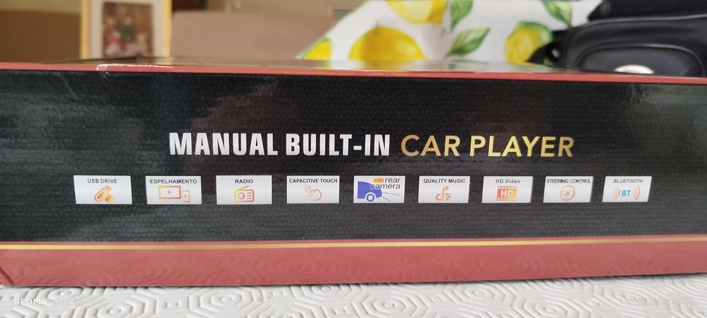 Autorradio digital com câmera de marcha a trás