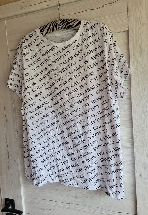 Koszulka t-shirt w print  UK 50 52 Primark