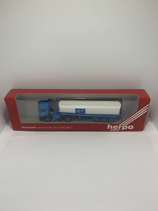 MAN com Cisterna ARAL da Herpa escala H0 1/87