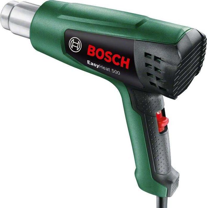 Технічний будівельний фен Вosch 2590 Вт 300-600 С 4 насадки кейс PL